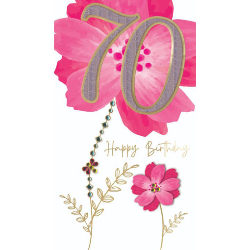 Picture of 70 HAPPY BIRTHDAY CARD